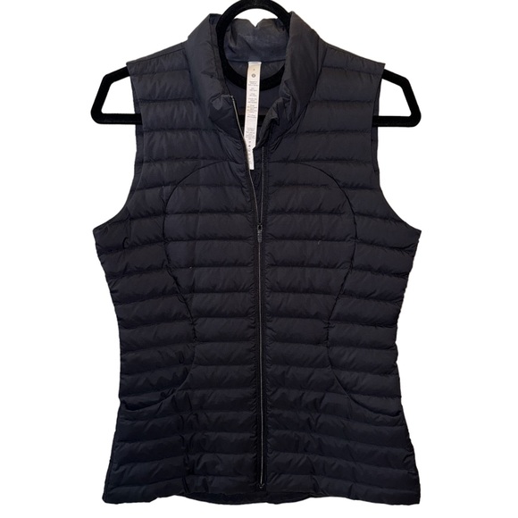 NWOT LULULEMON Pack It Down Black Goose Down Pufffer Vest Jacket Size 6 - Picture 12 of 15